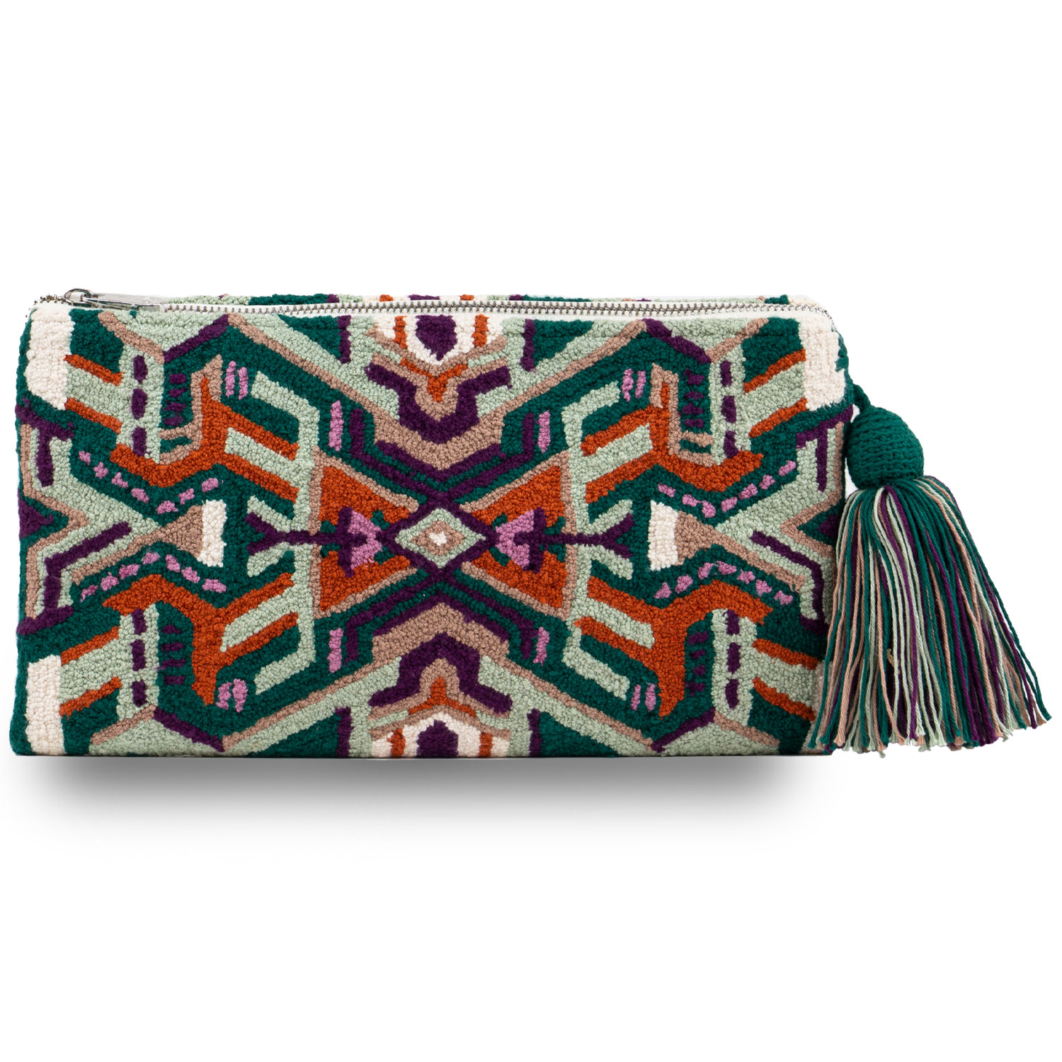 Abstract Green Clutches
