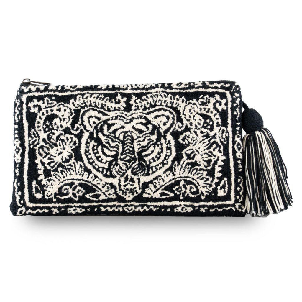 Tiger Night Tapestry Clutch Tiger night tapestry clutch